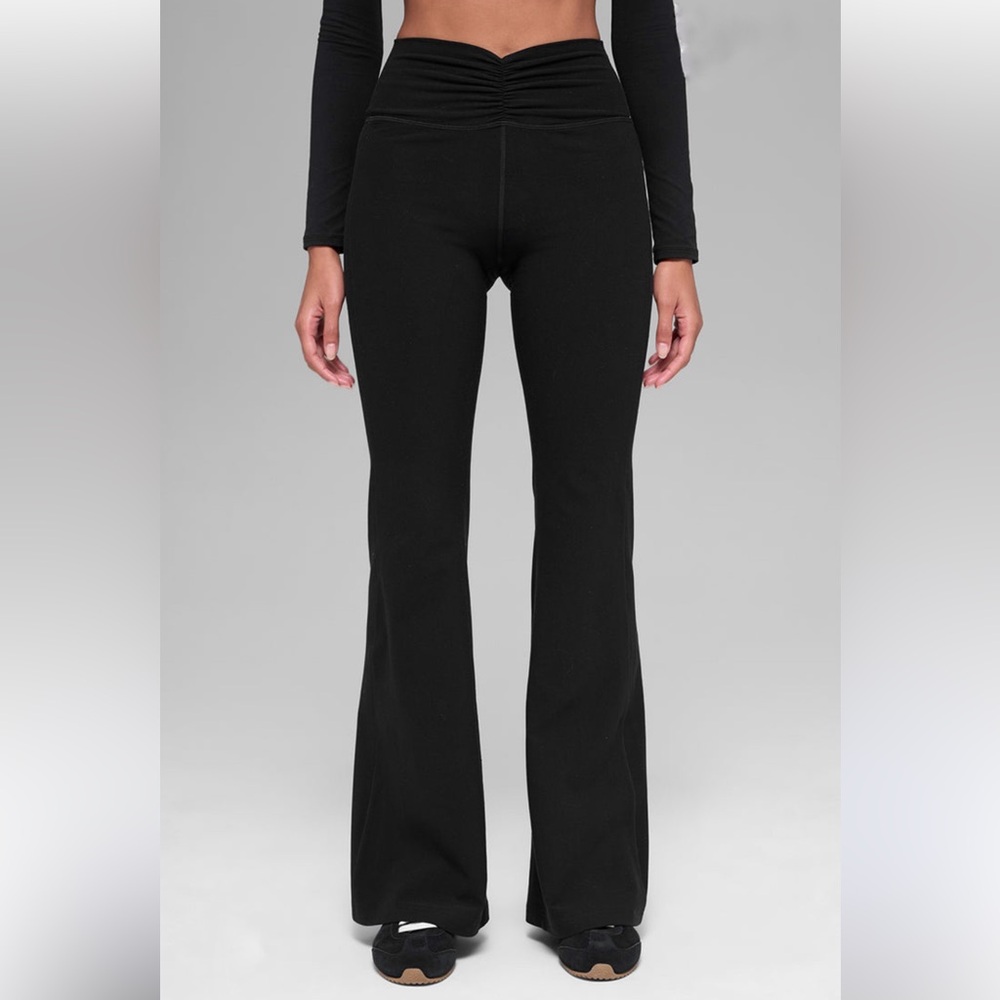 ALO Yoga Black Flared Leggings